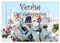 Sudpastel Sudpastel - CALVENDO Art  : Venise l'art des masques (Calendrier mural 2024 DIN A3 vertical), CALVENDO calendrier mensuel - Série de 12 tableaux de masques du carnaval de Venise.