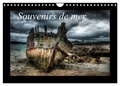 Alain Gaymard - CALVENDO Places  : Souvenirs de mer (Calendrier mural 2024 DIN A4 vertical), CALVENDO calendrier mensuel - Epaves d'un cimetière de bateaux.