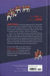 Johnny Tremain. A story of Boston in revolt