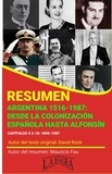  MAURICIO ENRIQUE FAU - Resumen de Argentina 1516-1987. Desde la Colonización Española Hasta Alfonsín - RESÚMENES UNIVERSITARIOS.