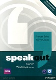 Frances Eales et Steve Oakes - Speakout Starter Workbook with Key. 1 CD audio