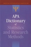 Sheldon Zedeck - APA Dictionary of Statistics and Research Methods.