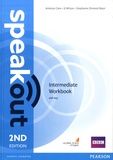 Antonia Clare et J. J. Wilson - Speakout Intermediate Workbook with key.