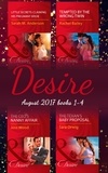 Joss Wood et Sarah M. Anderson - Desire Collection: August 2017 Books 1 - 4 - The CEO's Nanny Affair / Little Secrets: Claiming His Pregnant Bride / Tempted by the Wrong Twin / The Texan's Baby Proposal.