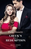 Kate Hewitt - Greek's Baby Of Redemption.