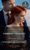 Susan Stephens et Miranda Lee - Snowbound With His Forbidden Innocent / Maid For The Untamed Billionaire - Snowbound with His Forbidden Innocent / Maid for the Untamed Billionaire.