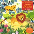 Sam Taplin et Federica Iossa - Le zoo - Avec un livre cartonné et 3 puzzles de 9 pièces.