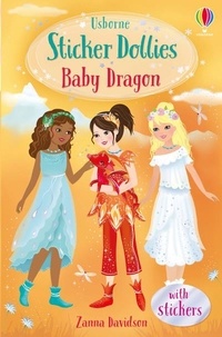 Zanna Davidson et Katie Wood - Baby Dragon - Usborne Sticker Dollies.