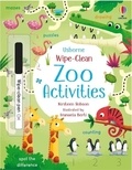 Kirsteen Robson et Manuela Berti - Wipe-clean zoo activities.