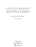 Steven Mackey - Beautiful Passing - Concerto for Violin and Orchestra. violin and orchestra. Partition..