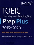  Kaplan Publishing - TOEIC Listening and Reading Test Prep Plus - With 4 pratices tests. 1 CD audio