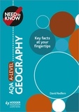 David Redfern - Need to Know: AQA A-level Geography.