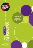 Neil James - Need to Know: AQA A-level Business.