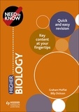Graham Moffat et Billy Dickson - Need to Know: Higher Biology.