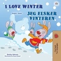  Shelley Admont et  KidKiddos Books - I Love Winter Jeg elsker, når det er vinter - English Danish Bilingual Collection.