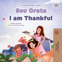  Shelley Admont et  KidKiddos Books - Sou Grata I am Thankful - Portuguese English Portugal Collection.