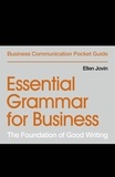Ellen Jovin - Essential Grammar for Business - The Foundation of Good Writing.