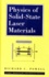 Richard Powell - Physics Of Solid-State Laser Materials. Edition En Anglais.