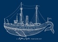 Kyler Martz - Whaleboats - A Kyler Martz postcard set.