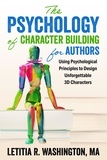  Letitia Washington - The Psychology of Character Building for Authors.