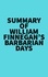  Everest Media - Summary of William Finnegan's Barbarian Days.