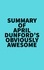  Everest Media - Summary of April Dunford's Obviously Awesome.