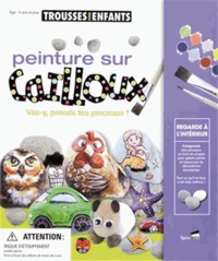  SpiceBox - Peinture sur cailloux - Vas-y, prends tes pinceaux ! Avec matériel.