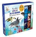 Claire Simon - Mon coffret livre et jeu de mémoire des animaux marins.