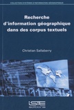 Christian Sallaberry - Recherche d'information géographique dans des corpus textuels.