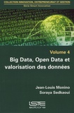 Jean-Louis Monino et Soraya Sedkaoui - Big Data, Open Data et valorisation des données.