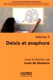 Louis de Saussure - Deixis et anaphore.