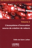 Odile de Saint Julien - L’écosystème d’innovation source de création de valeurs.