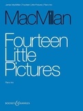 James MacMillan - Fourteen Little Pictures - piano trio. Partition et parties..