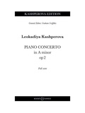 Leokadiya Kashperova - Kashperova Edition  : Piano Concerto in A minor - op. 2. piano and orchestra. Partition..