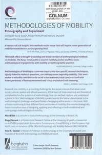 Methodologies of Mobility. Ethnography and Experiment