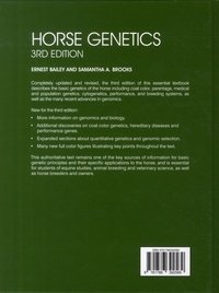 Horse Genetics 3rd edition