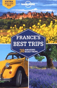 Jean-Bernard Carillet et Alexis Averbuck - France's best trips - 38 amazing road trips. 1 Plan détachable