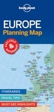  Lonely Planet - Europe Planning Map.
