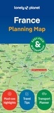  Lonely Planet - France Planning map.