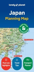  Lonely Planet - Japan Planning Map.