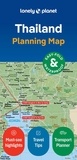  Lonely Planet - Thailand Planning map.