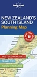  Lonely Planet - New Zealand's South Island Planning Map.