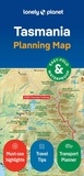 Planet eng Lonely - Tasmania Planning Map 2ed -anglais-.