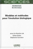 Gilles Didier et Stéphane Guindon - Modèles et méthodes pour l'évolution biologique.