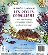 Les récifs coralliens. Avec un pinceau