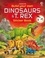 Kate Nolan et Simon Tudhope - Build Your Own Dinosaurs and T. Rex Sticker Book.