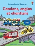 Sam Taplin et Dan Crisp - Camions, engins et chantiers - Volume combiné - Premiers autocollants - dès 3 ans.