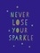 Summersdale Publishers - Never Lose Your Sparkle - Uplifting Quotes to Help You Find Your Shine.