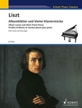 Franz Liszt - Schott Piano Classics  : Feuilles d'album et courtes pièces pour piano - choisis par Nils Franke. piano..