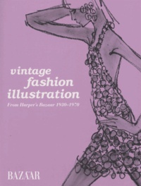Marnie Fogg - Vintage fashion illustration - From Harper's Bazaar 1930-1970.